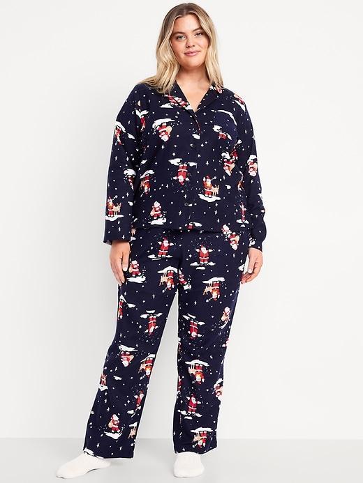 Flannel Pajama Set for Women Product Image