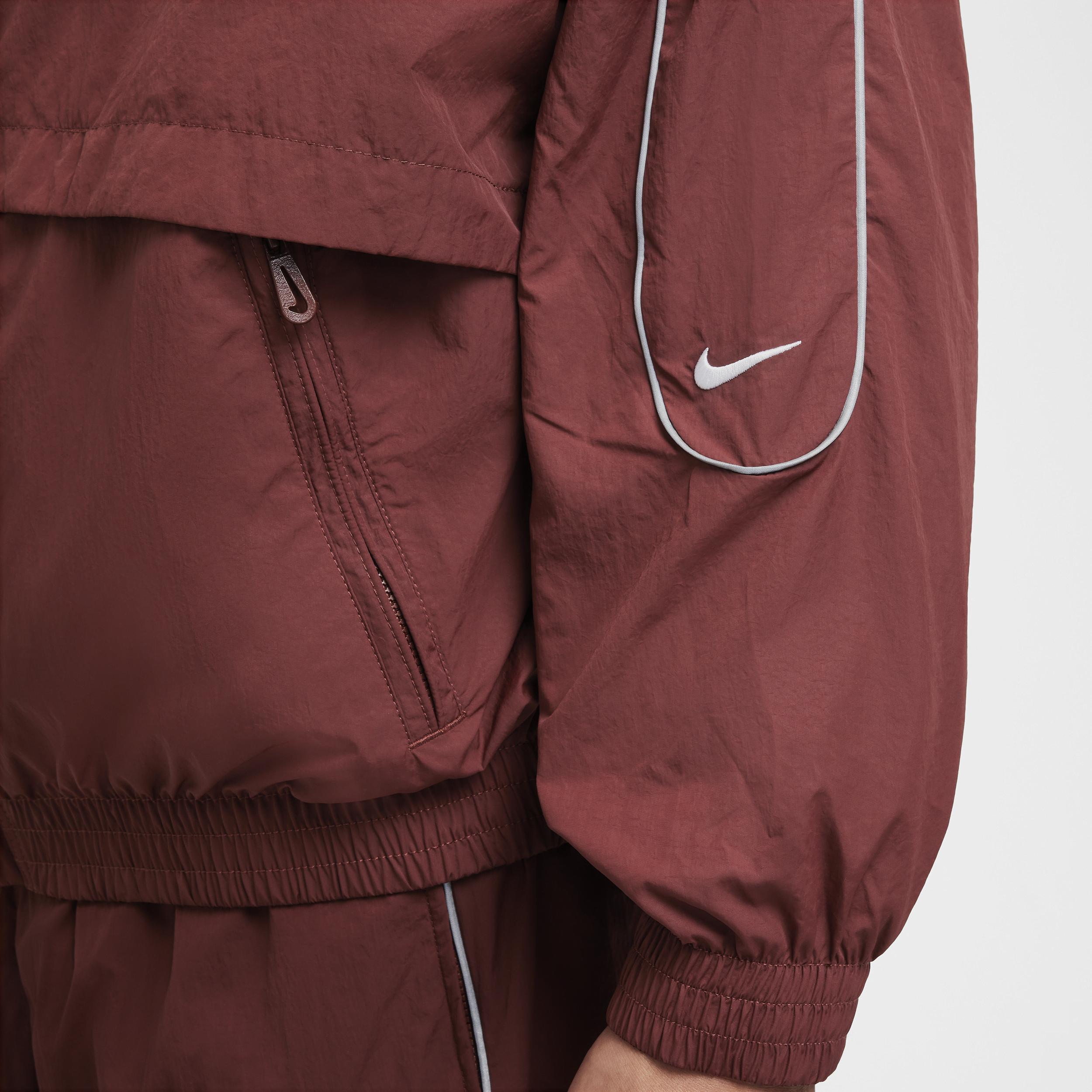 Men's Nike Sportswear Solo Swoosh Woven Track Jacket Product Image