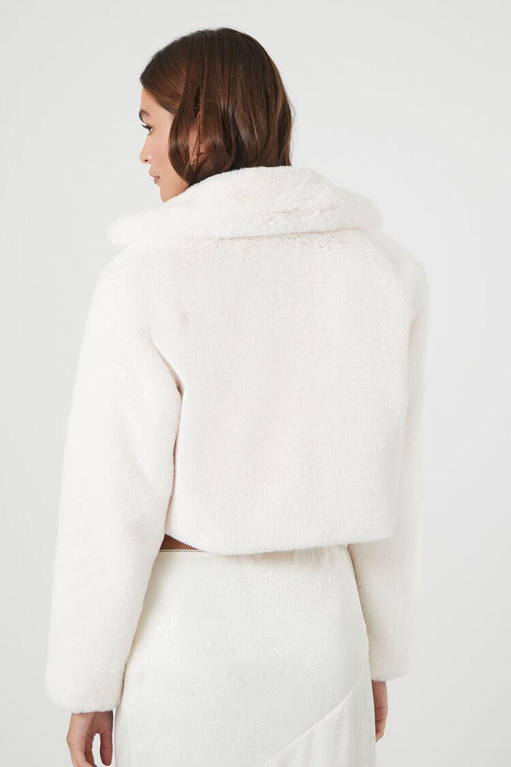 Plush Cropped Coat | Forever 21 Product Image