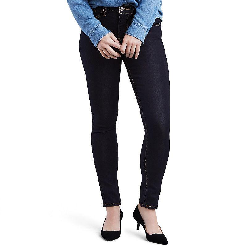 Womens Levis 311 Shaping Skinny Jeans Dark Blue Product Image