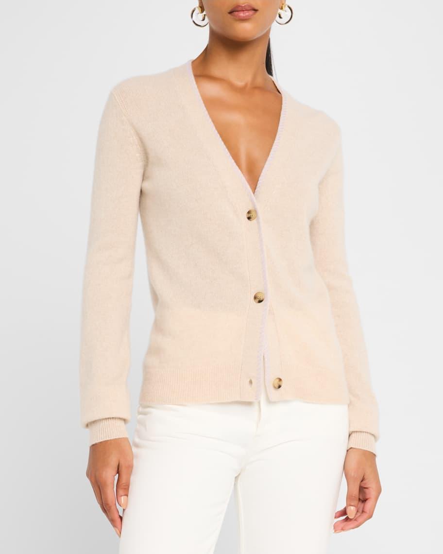 Cashmere Long-Sleeve Cardigan product image