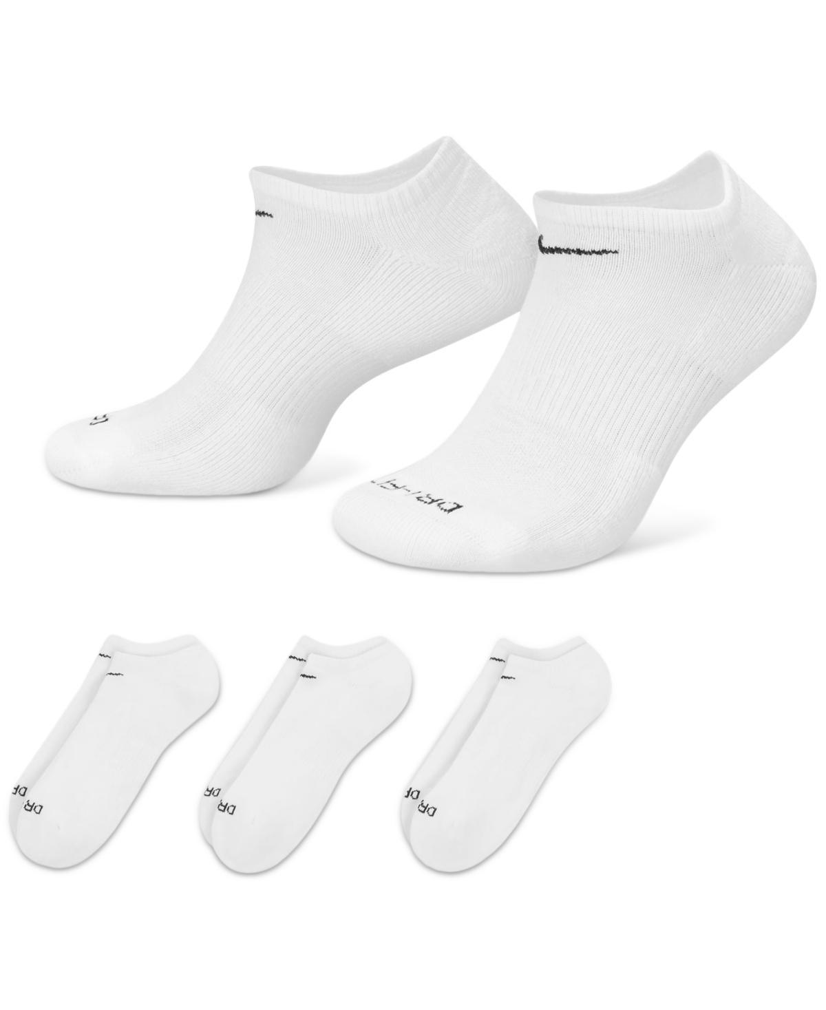 Mens Nike 3-pack Everyday Plus Cushion No-Show Training Socks Product Image