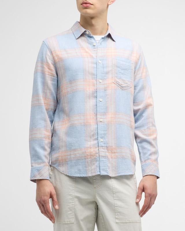 Mens Wyatt Plaid Button-Down Shirt Product Image