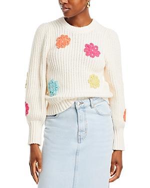 Rails Romi Crochet Flower Sweater Product Image