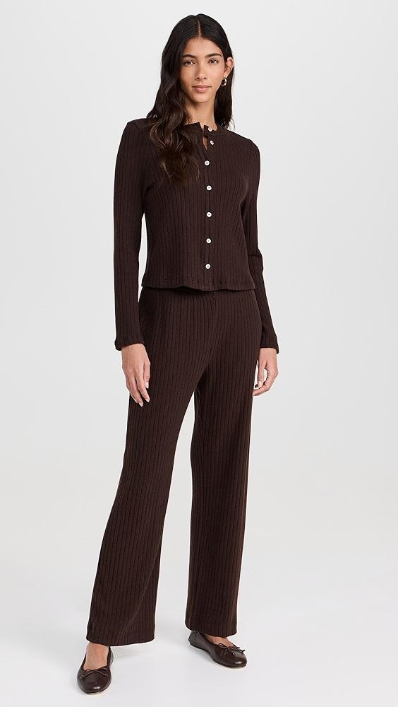 DONNI. The Sweater Rib Cardi | Shopbop Product Image