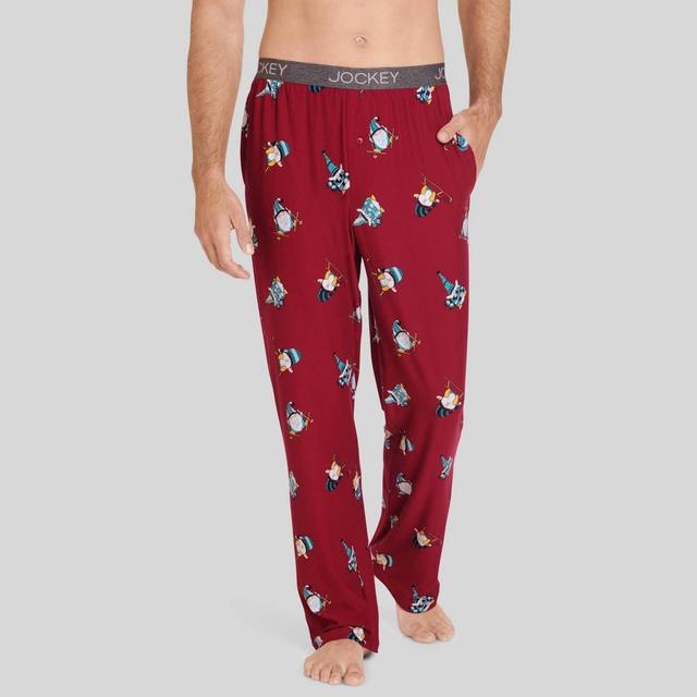 Jockey Generation Mens Ultrasoft Pajama Pants - Red Product Image