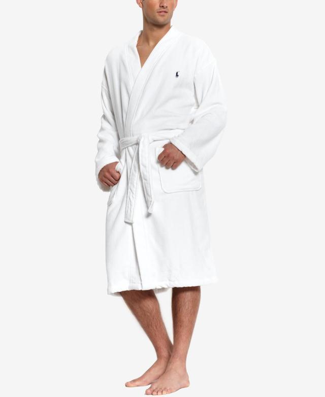 Polo Ralph Lauren Mens Sleepwear Soft Cotton Kimono Velour Robe Product Image