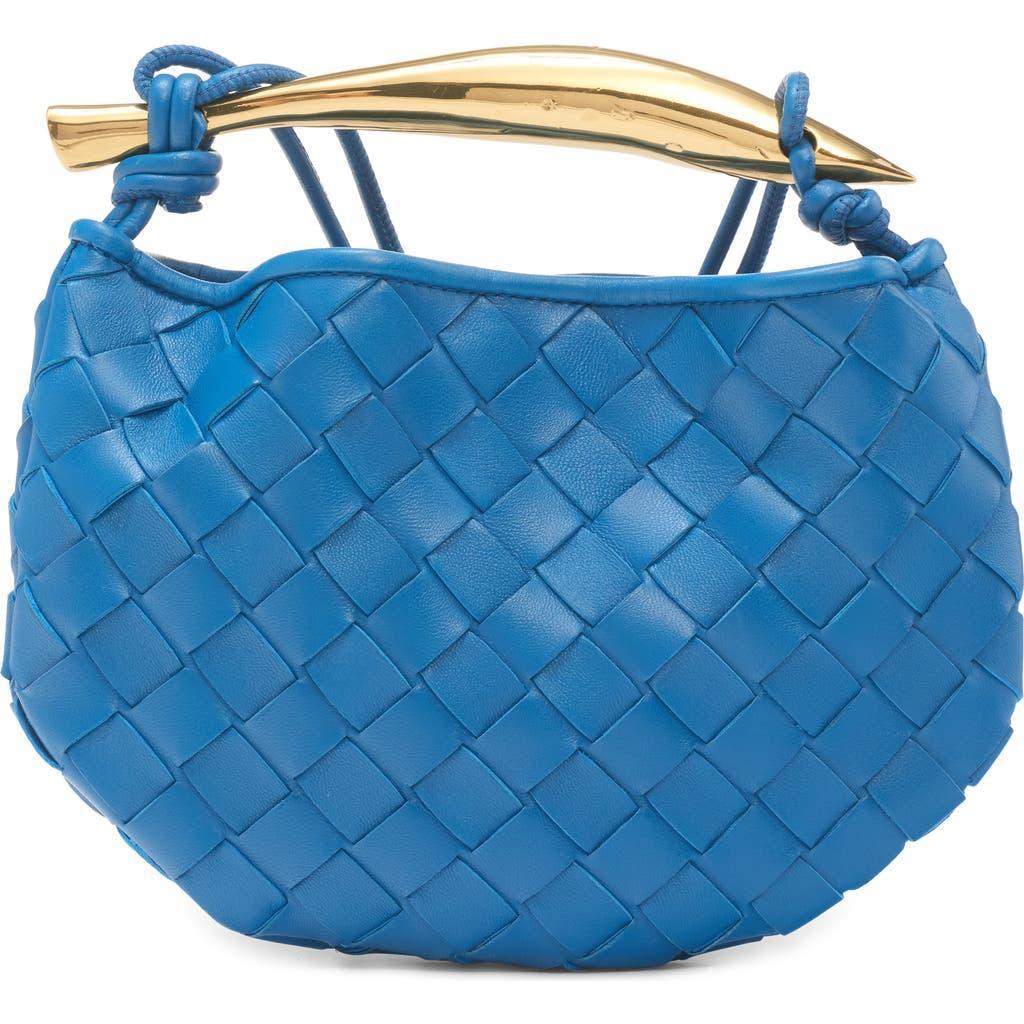 BOTTEGA VENETA Mini Sardine Bag In Blue Product Image