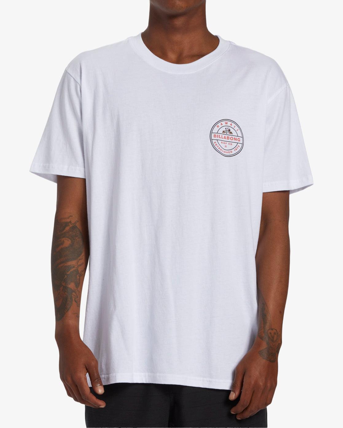 Rotor Hawaii T-Shirt - White Male Product Image