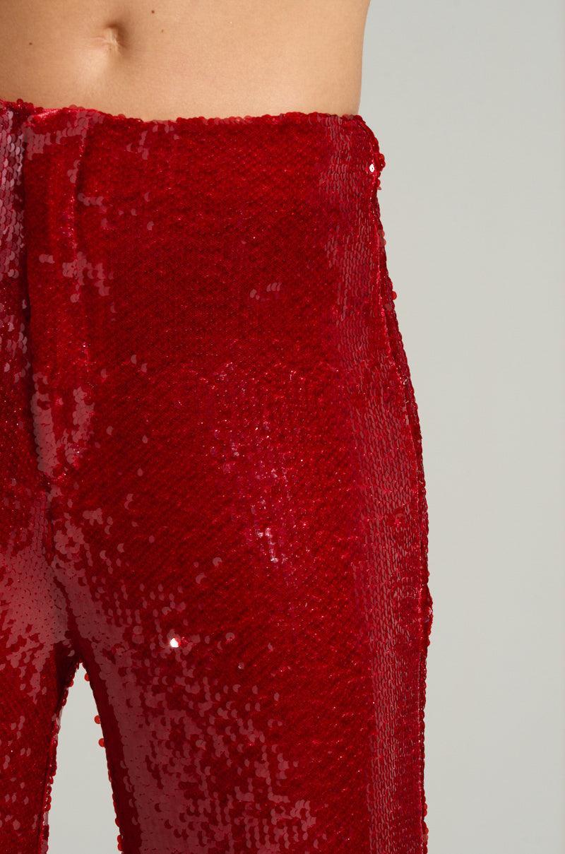 LOVER ZONE SEQUIN TROUSER Product Image