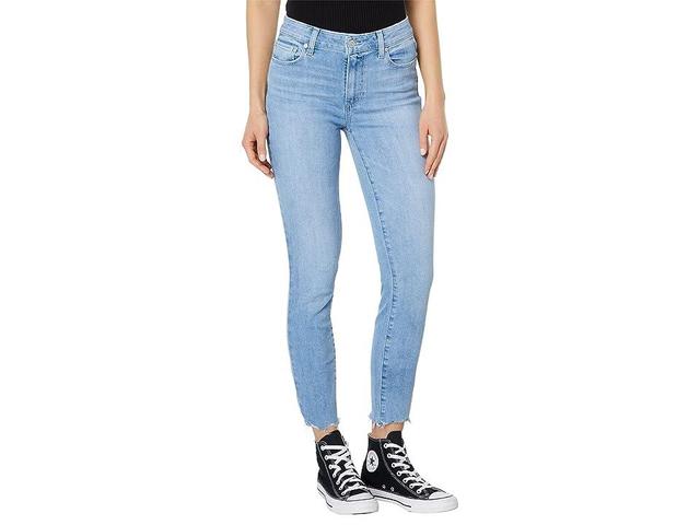 Paige Hoxton Crop in Dovetail w/ Rowdy Hem (Dovetail w/ Rowdy Hem) Women's Jeans Product Image