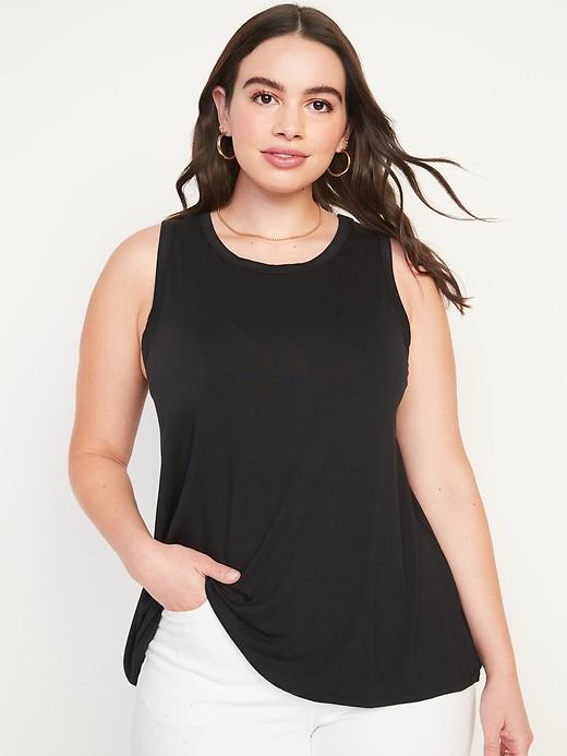 Luxe Sleeveless Shine Top Product Image