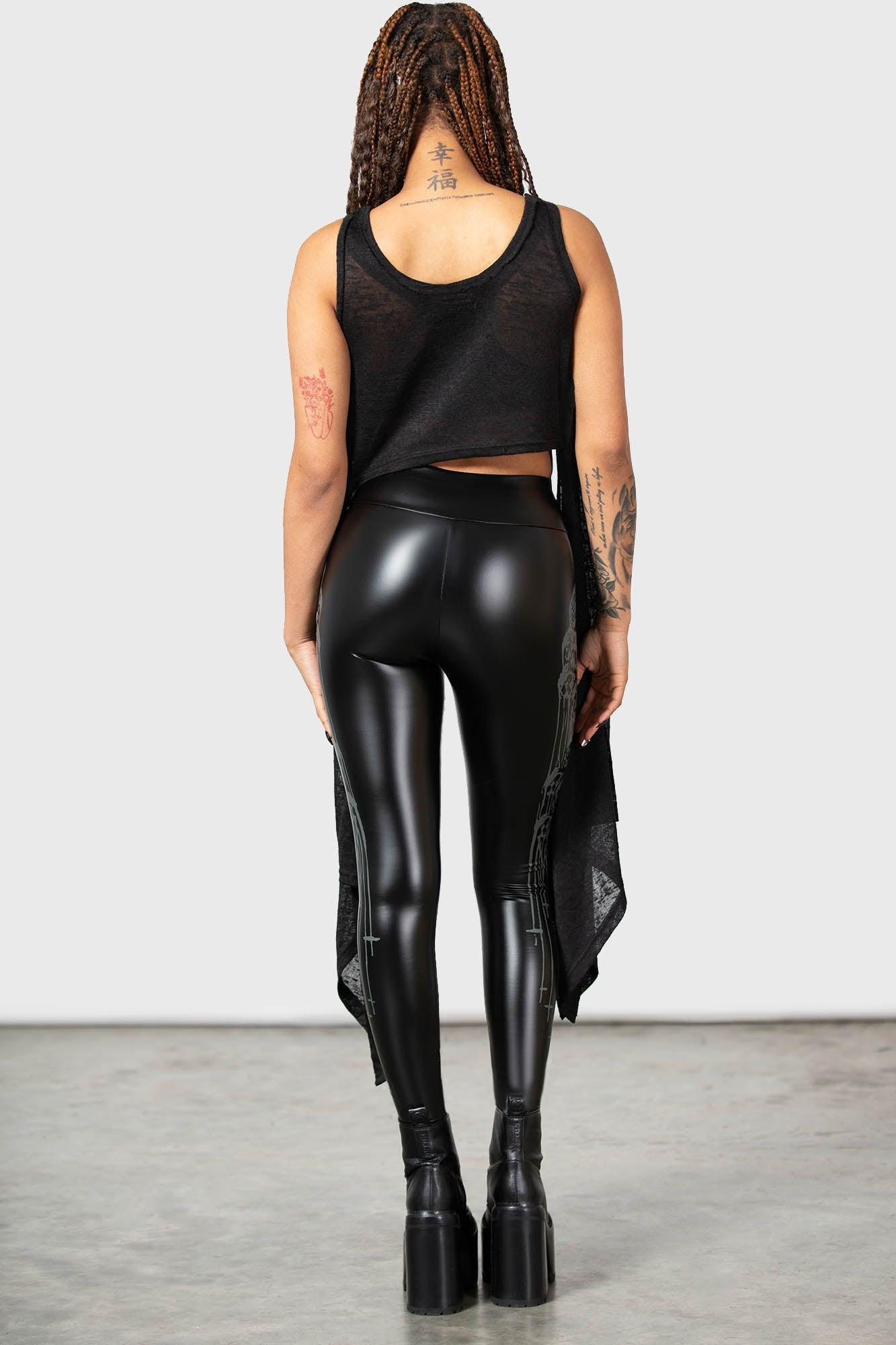 Catacomb and Crosses Leggings Female Product Image