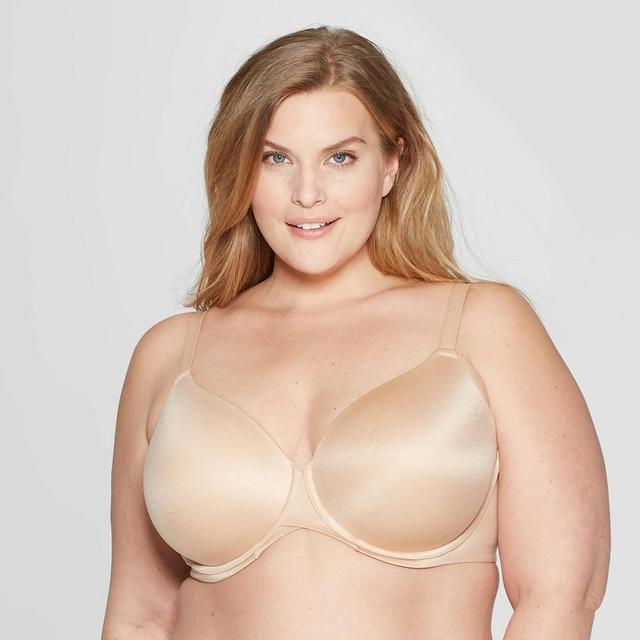 Women's Superstar Lightly Lined T-Shirt Bra - Auden™ Pearl Tan 42DD Product Image