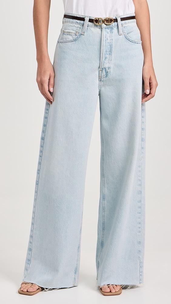 FRAME Le Low Baggy Wide Leg Jeans | Shopbop Product Image