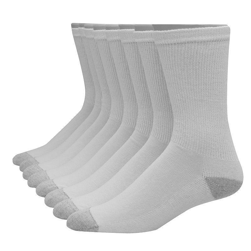 Big & Tall Hanes Ultimate Fresh IQ 10-pack Crew Socks, Mens Product Image