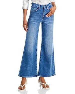 Womens Le Slim Palazzo Drizzle High-Rise Stretch Jeans Product Image