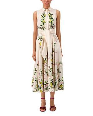 Giambattista Valli - Printed Poplin Midi Dress - Off-WhiteModa Operandi Product Image