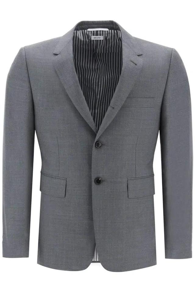 Classic Sport Coat Jacket In Grey Product Image