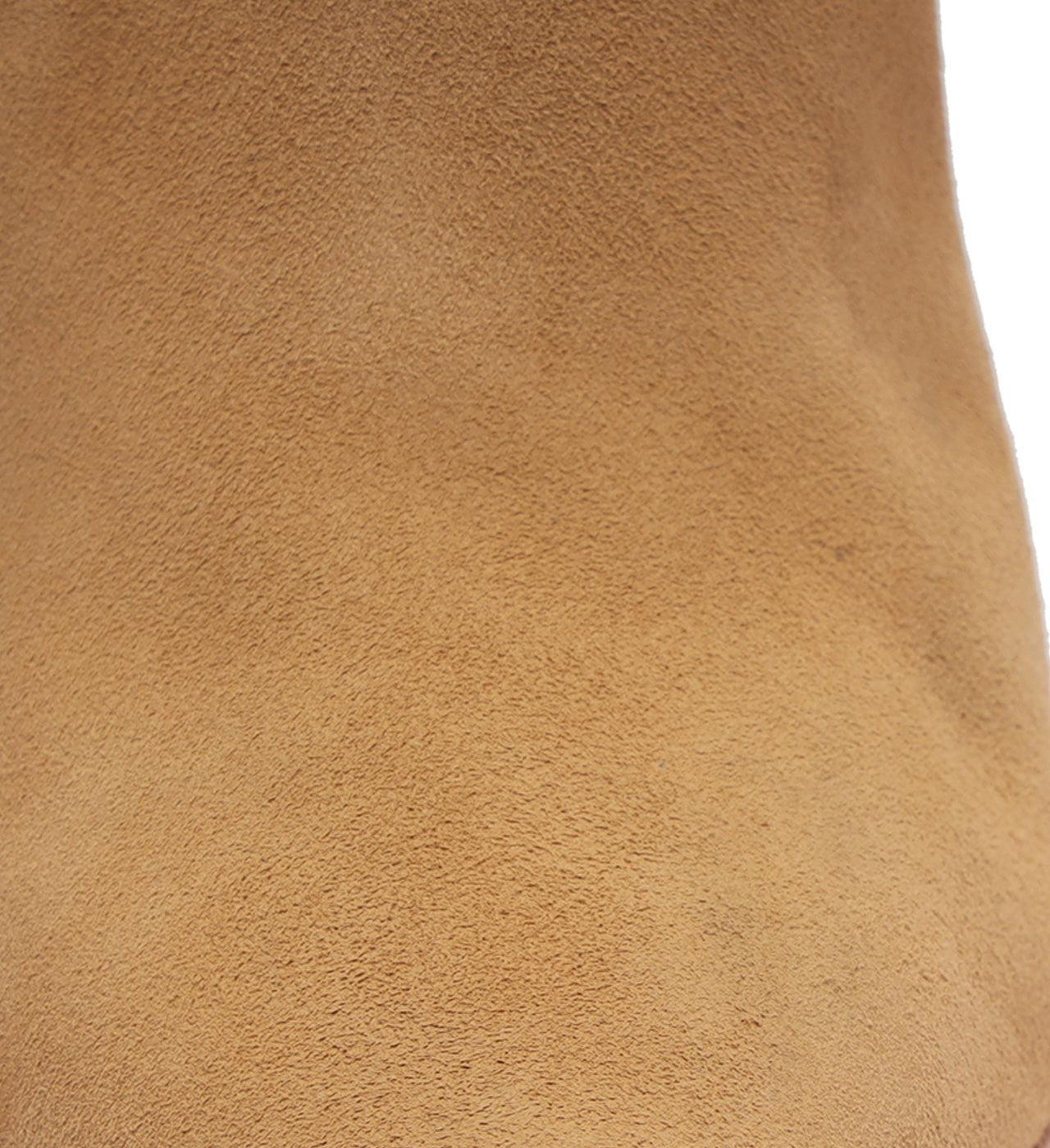 Ashlee Suede Bootie - 5.5 Honey Beige Suede Product Image