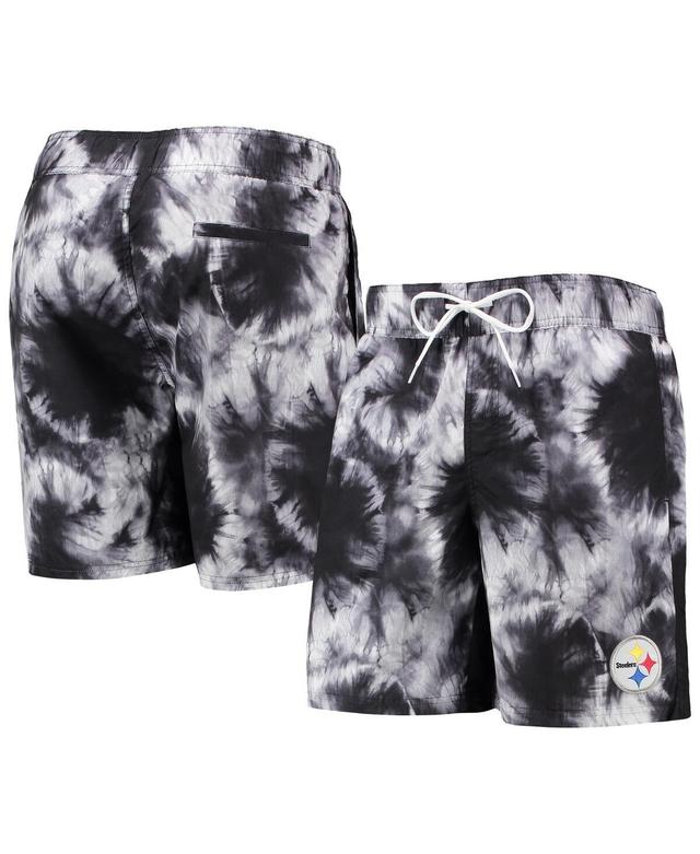 Mens G-III Sports by Carl Banks Pittsburgh Steelers Splash Volley Swim Shorts Product Image