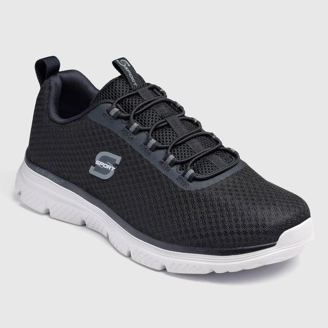 S Sport By Skechers Mens Wilmer Sneakers - Black 9 Product Image