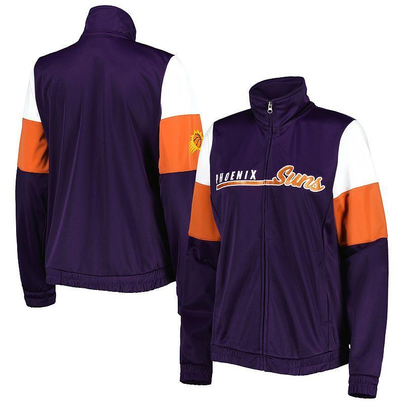 Womens G-III 4Her by Carl Banks Purple Phoenix Suns Change Up Full-Zip Track Jacket Product Image