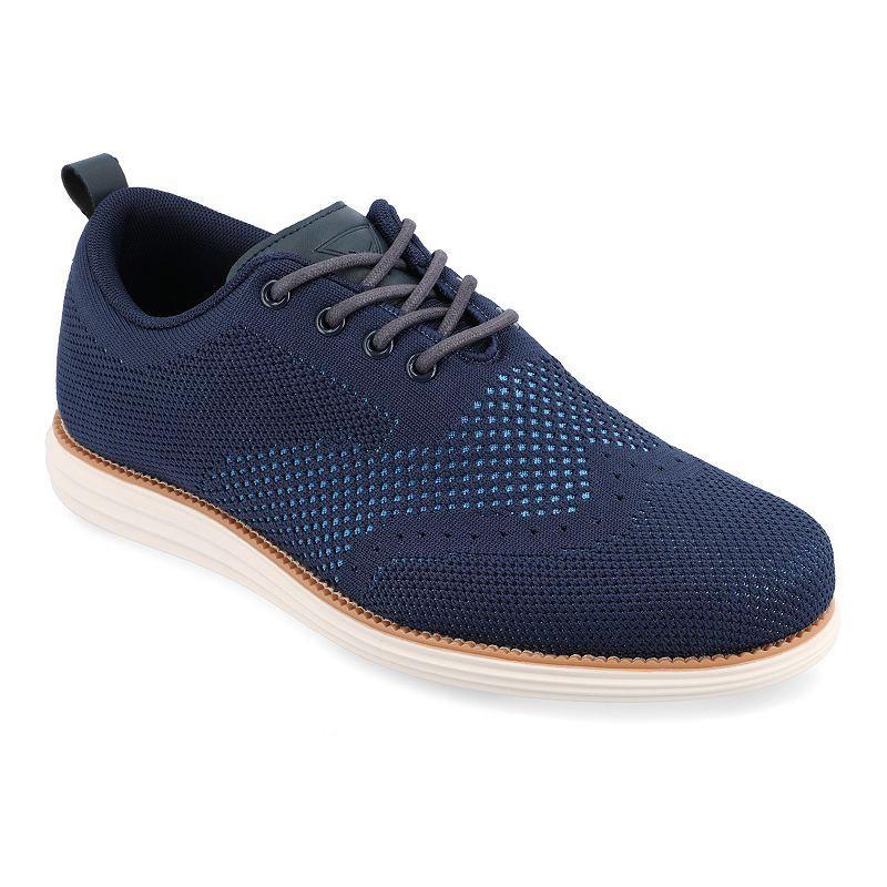 Vance Co. Ezra Mens Wingtip Casual Shoes Blue Product Image