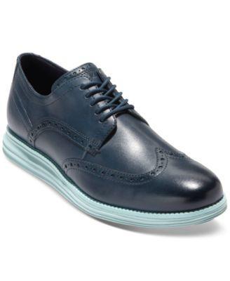 Cole Haan Mens riginalGrand Lace-Up Wingtip Oxford Shoes - Ch Truffle Product Image