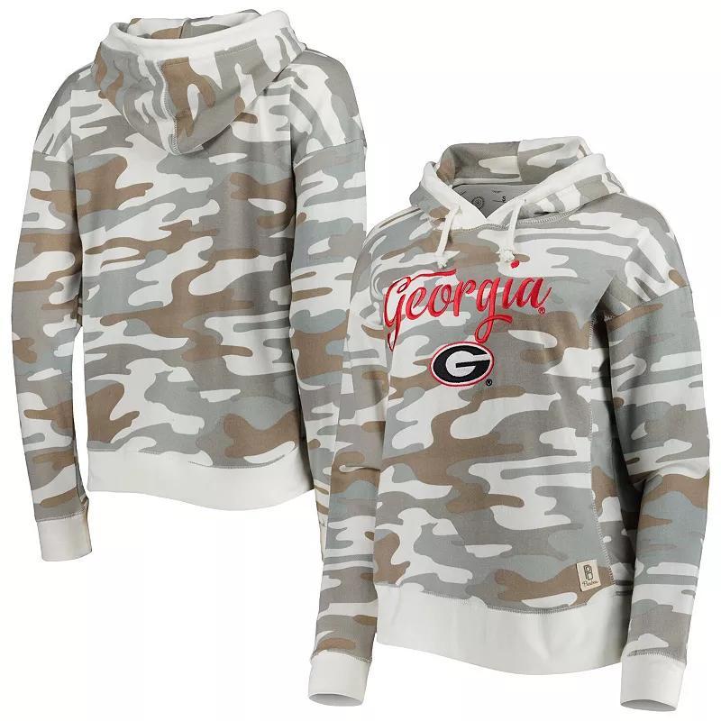 Womens Pressbox Camo Georgia Bulldogs San Pablo Pullover Hoodie Product Image