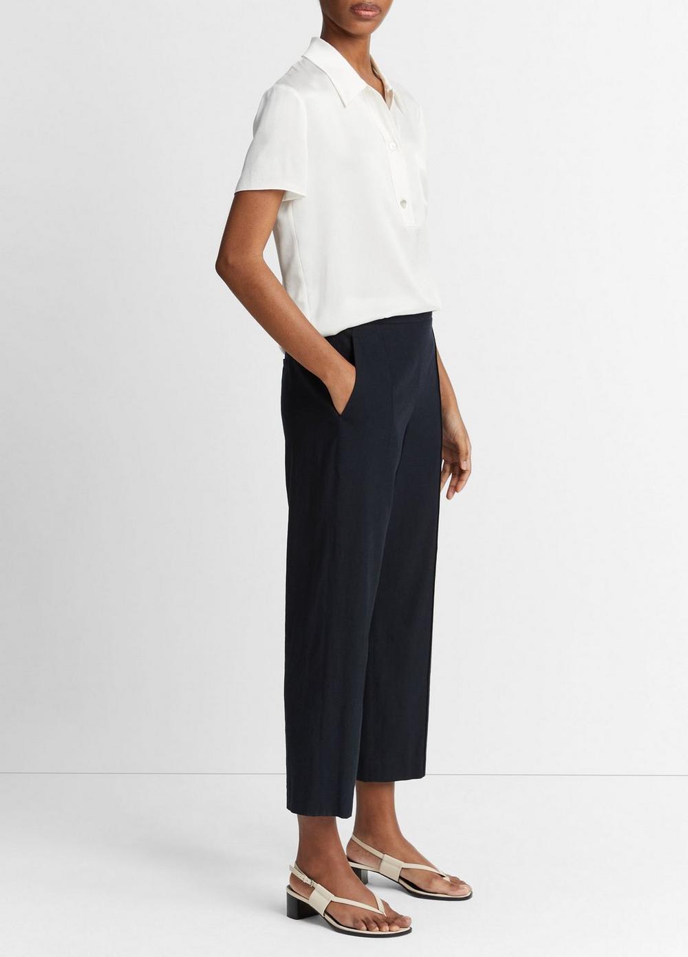 Mid-Rise Tapered Pull-On Pant Product Image