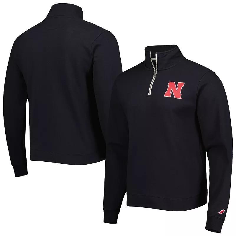 Mens Nebraska Huskers Stack Essential Fleece Quarter-Zip Sweatshirt Product Image