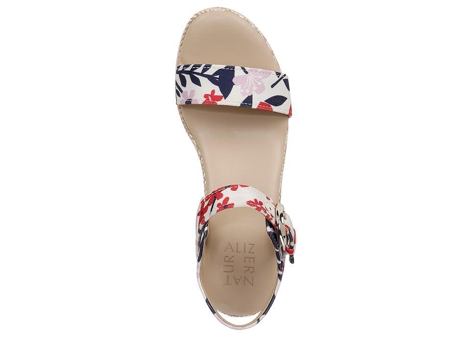 Naturalizer Stella3 Ankle Straps (Resort Floral Fabric) Women's Sandals Product Image