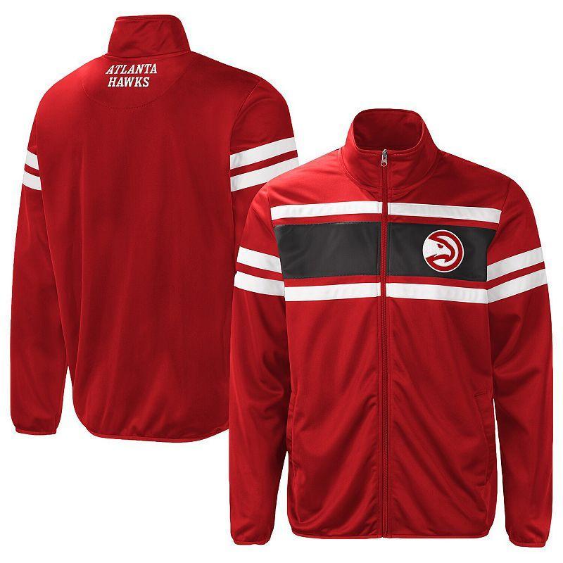 Mens G-III Sports by Carl Banks Atlanta Hawks Power Pitcher Full-Zip Track Jacket Product Image