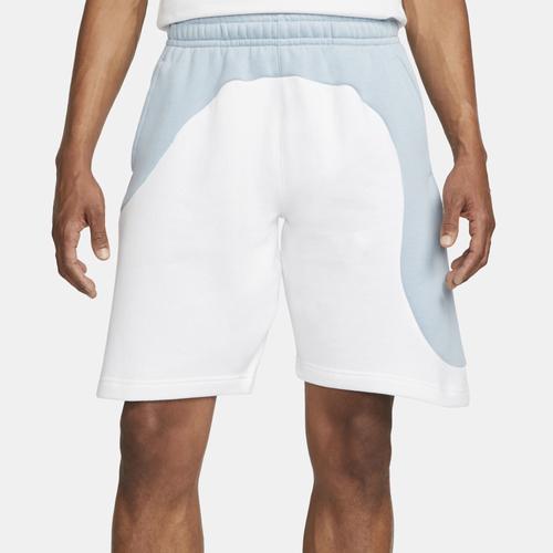 Nike Mens Club Color Clash Shorts - Blue/White Product Image