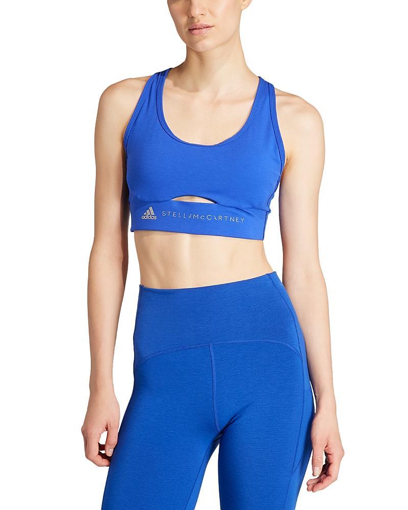 adidas by Stella McCartney Truestrength Medium Support Bra IJ0559 (Mystery Ink) Women's Clothing Product Image