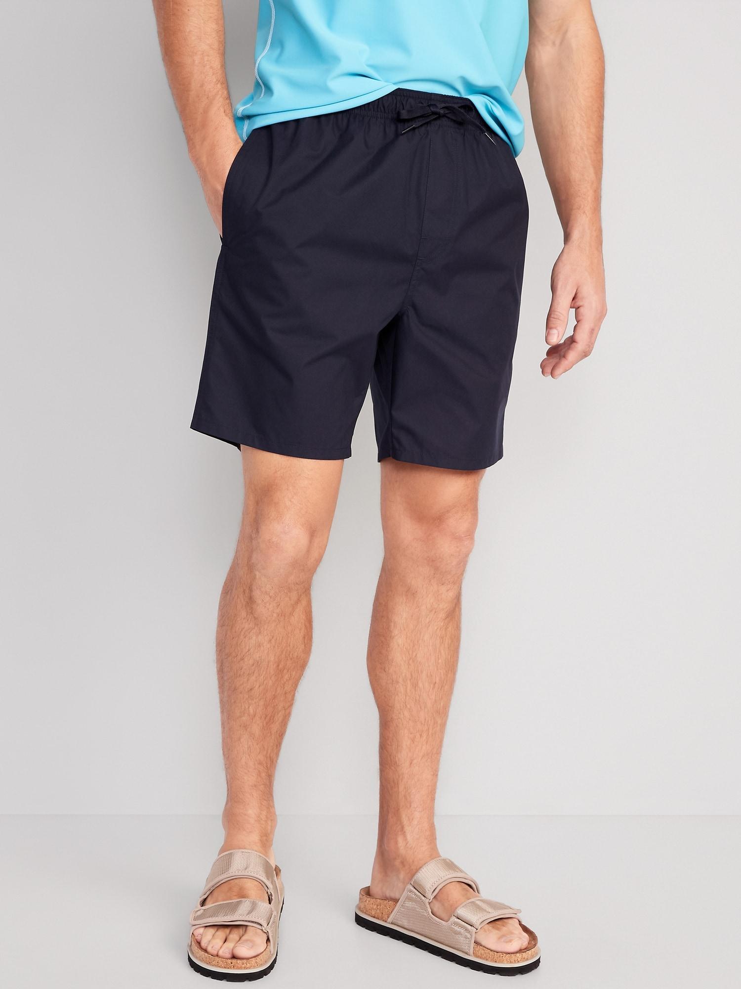 Solid Swim Trunks for Men -- 7-inch inseam Product Image