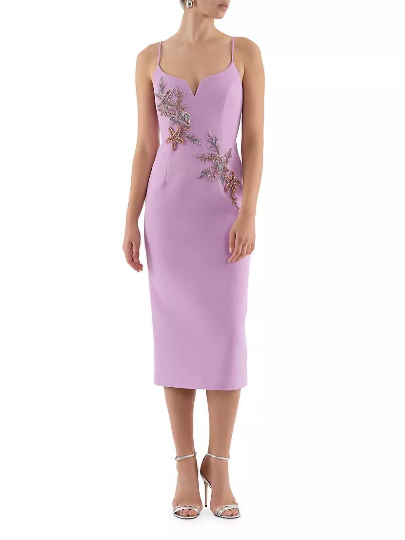 Chantara Starfish Appliqué Midi-Dress Product Image