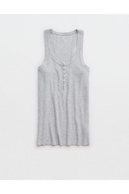 Aerie No BS Henley Tank Top Women's Product Image