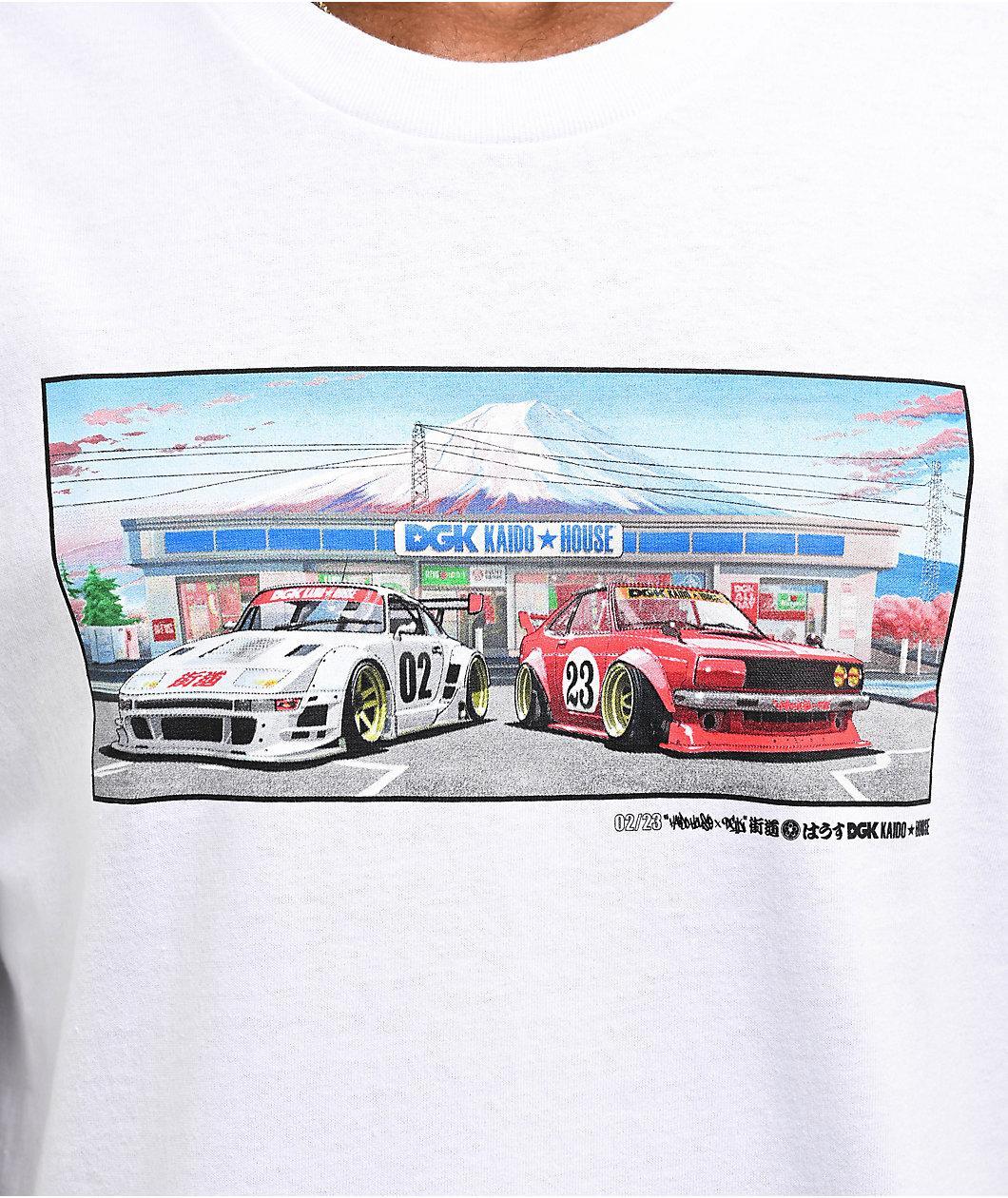 DGK x Kaido House Konbini White T-Shirt Product Image