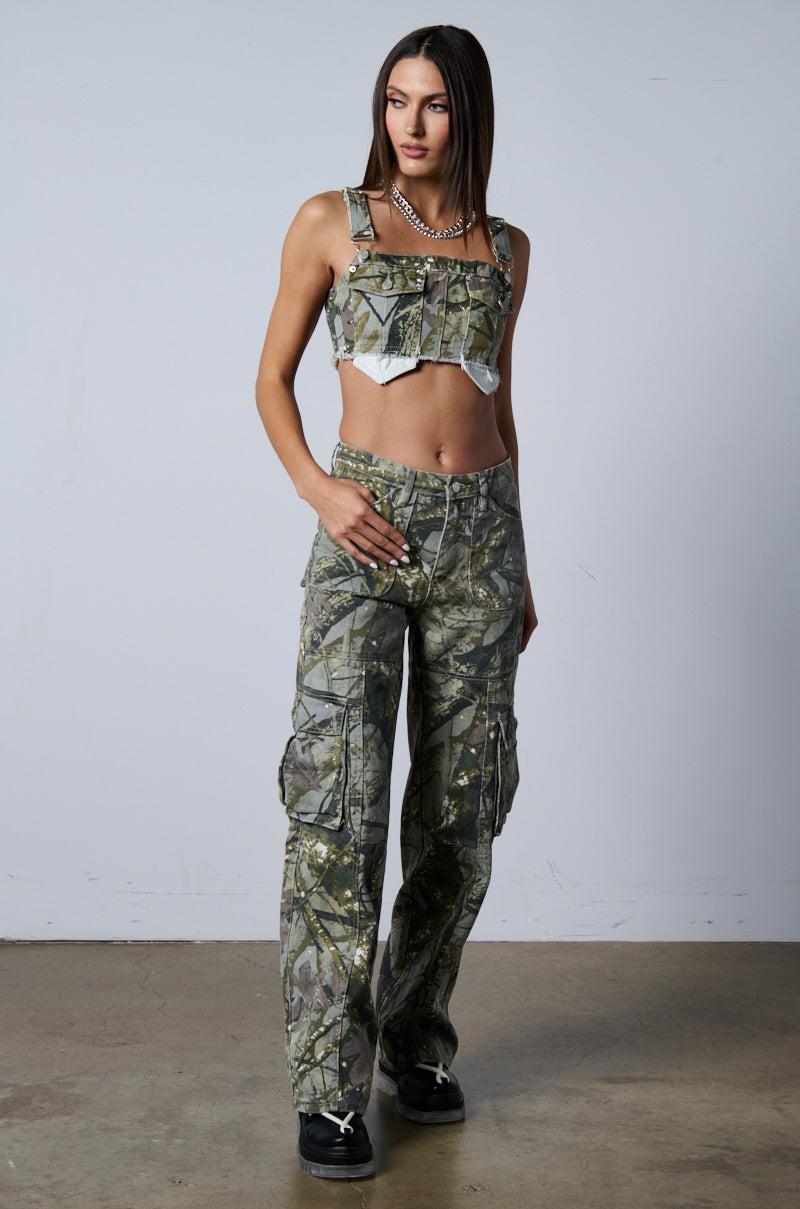 RITCHEY PRINTED CROP TOP Product Image