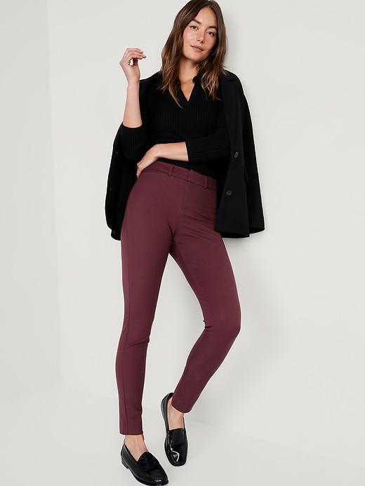 High-Waisted Pixie Skinny Pants Product Image