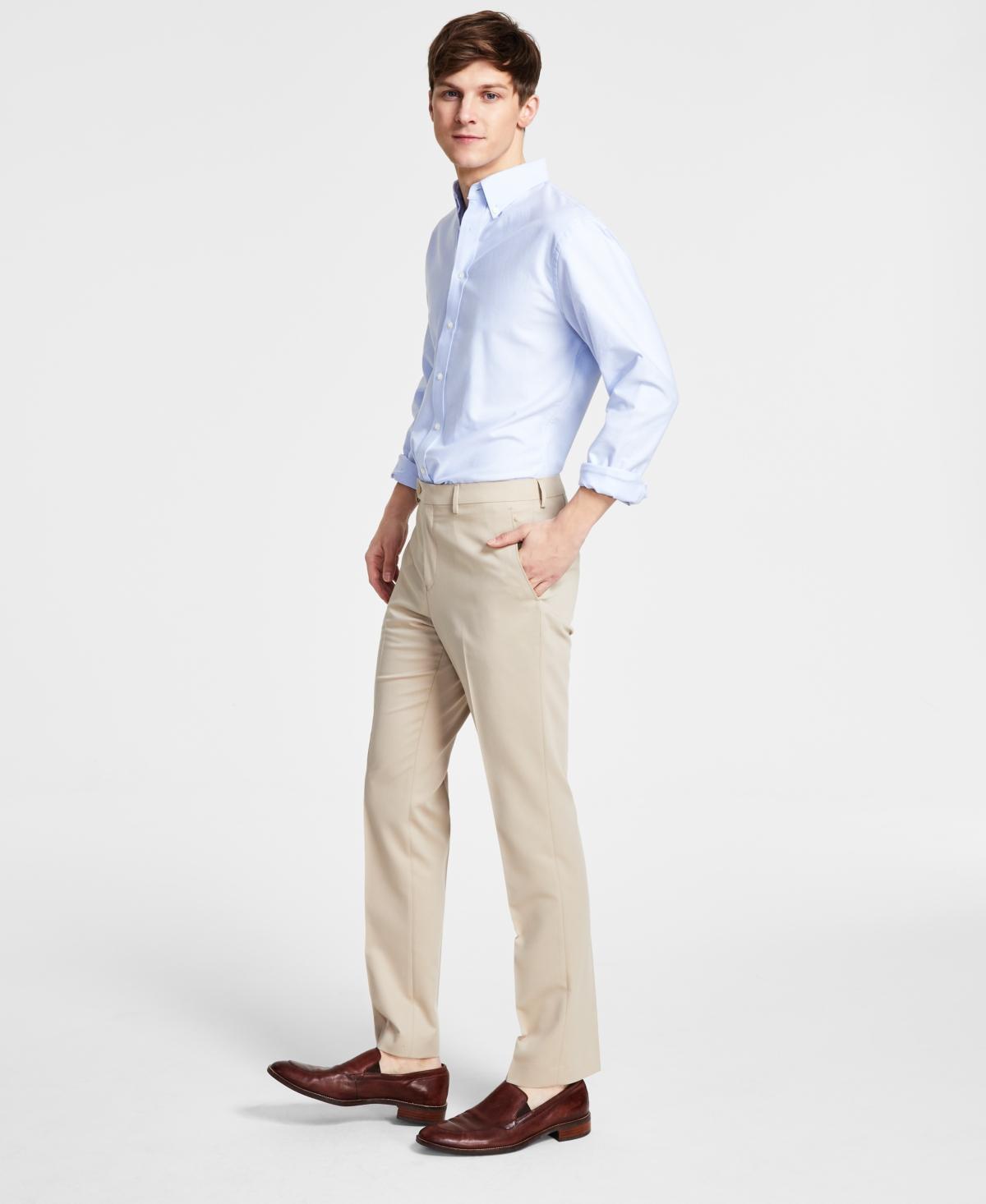 Dkny Mens Modern-Fit Solid Dress Pants Product Image