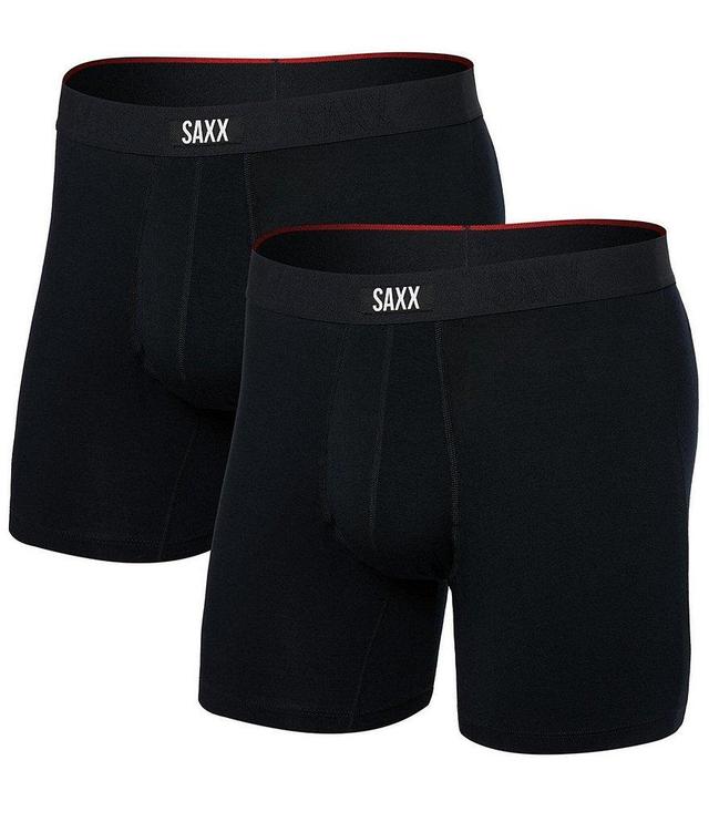 SAXX Vibe Xtra Solid 6#double; Inseam Boxer Briefs 2-Pack Product Image