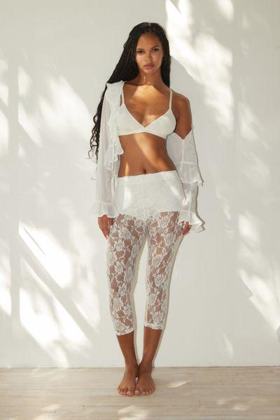 Urban Outfitters UO Lace Capri Legging Womens at Urban Outfitters Product Image