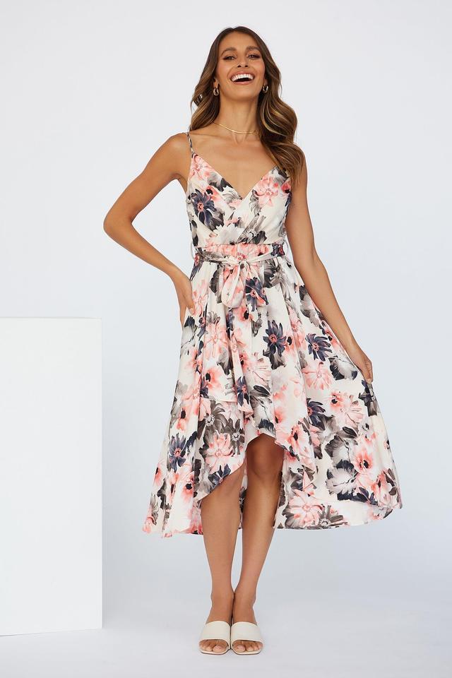 Clean Breeze Midi Dress Pink Product Image