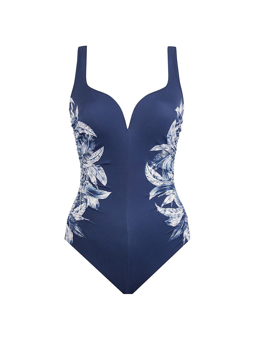 Miraclesuit Tropica Toile Temptress One Piece Swimsuit Product Image