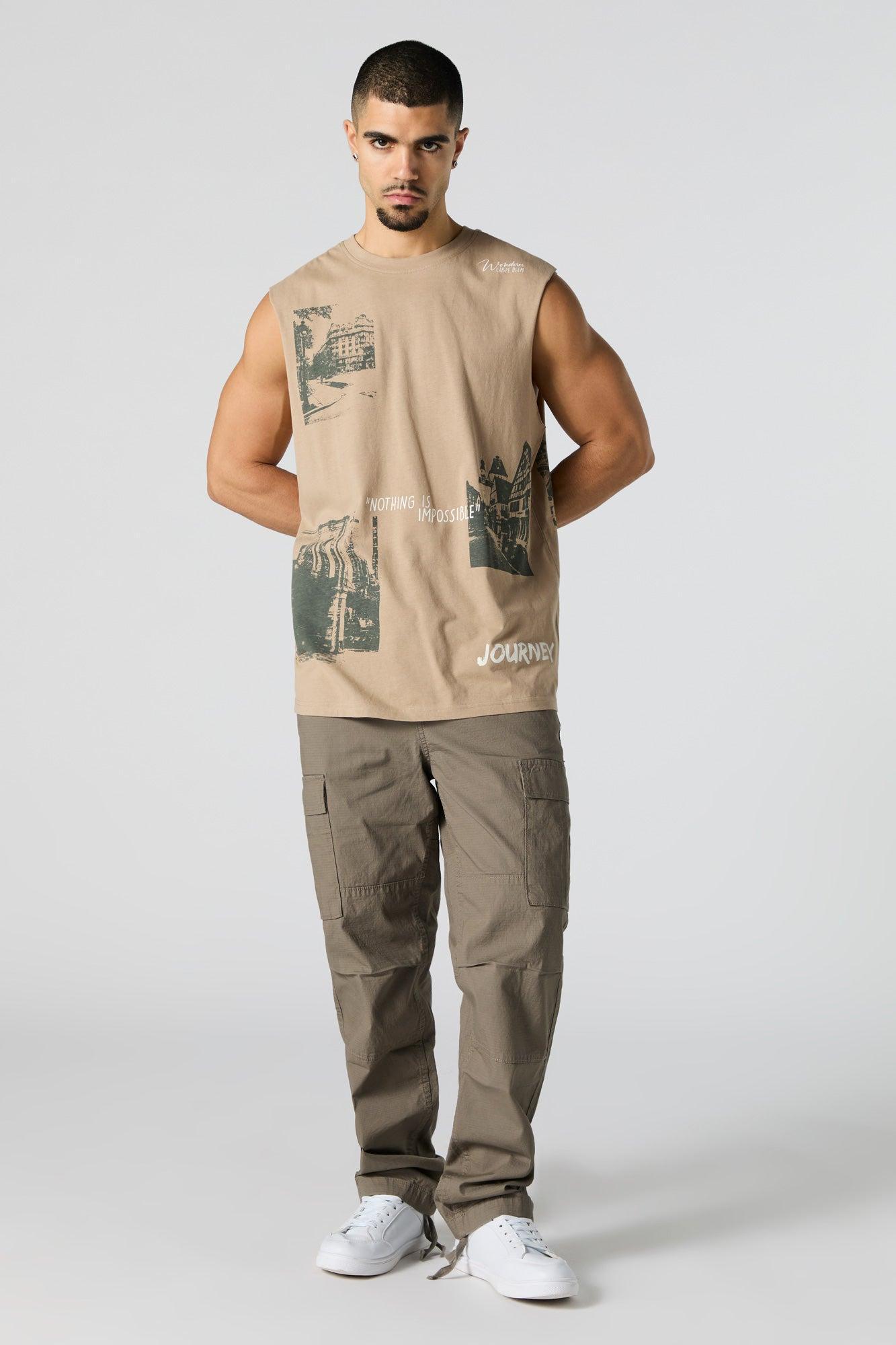 Self Tie Hem Cargo Pant Male product image