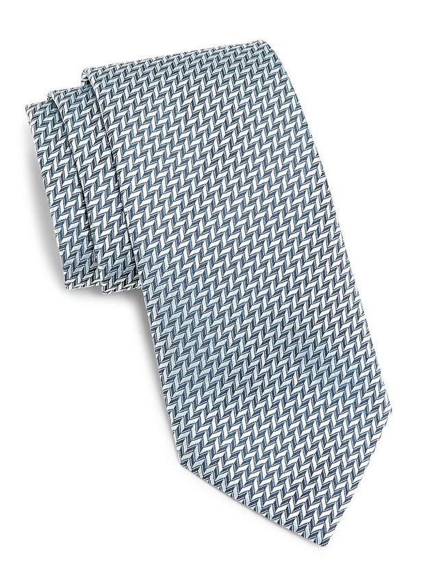 Mens Jacquard Silk Tie Product Image