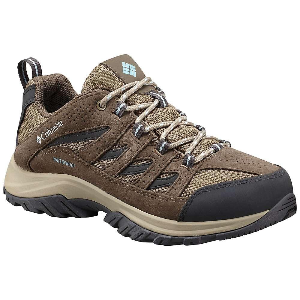 Columbia Womens Crestwood Waterproof Shoe Green Product Image